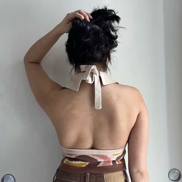 The Kript colourful 70s Top - Picture 2 of 3